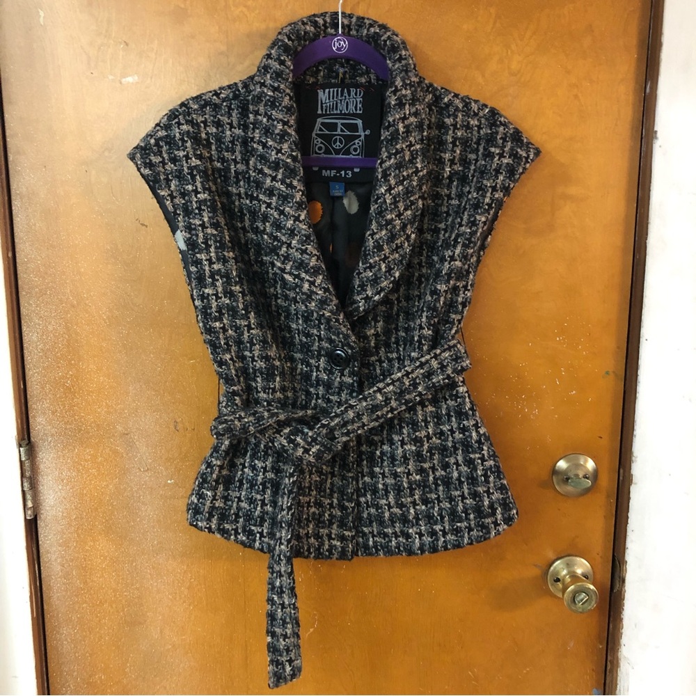 Anthropologie tweed vest Small. - Picture 3 of 6
